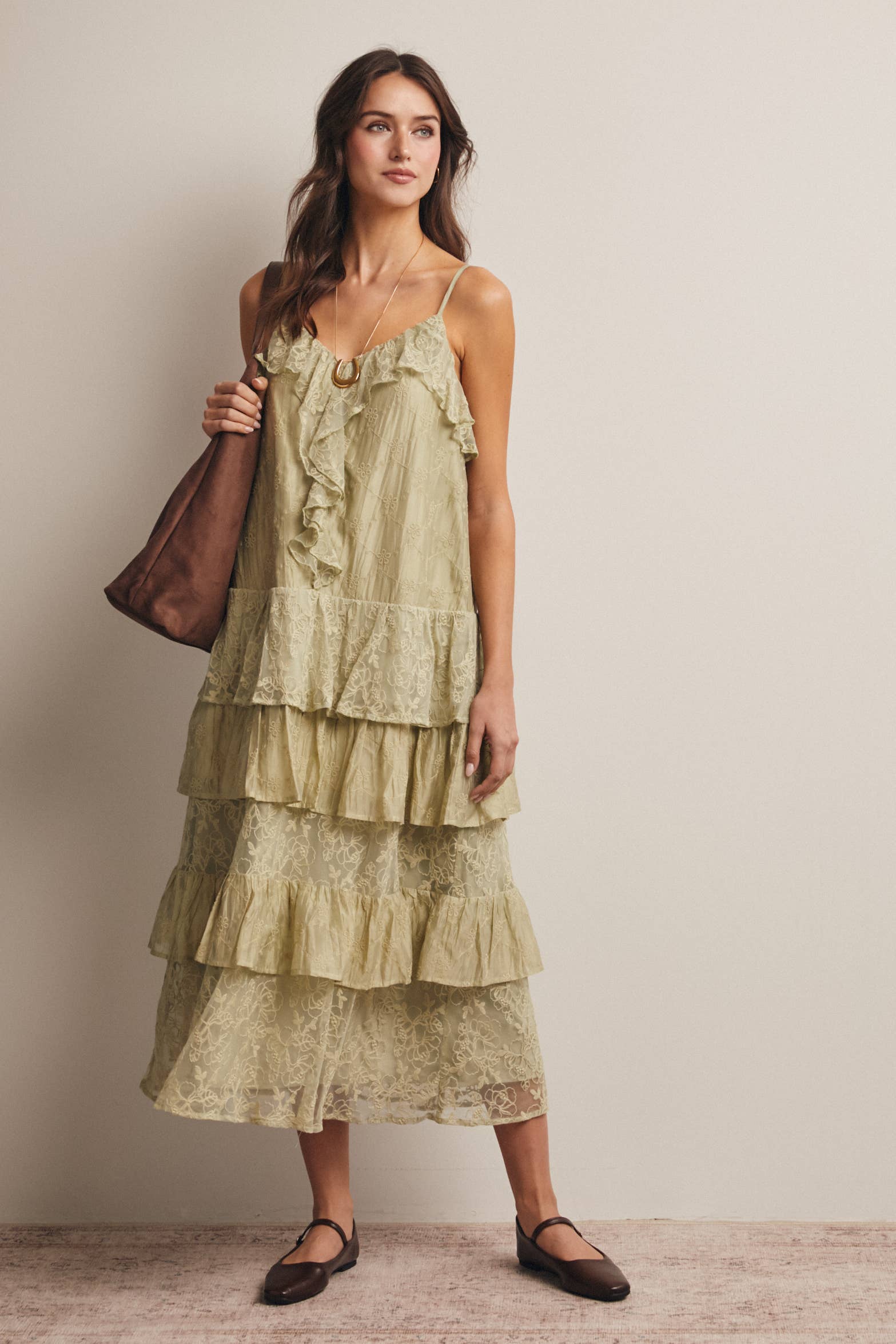 In a dream lace maxi