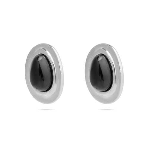 18K Gold PVD Statement Stud Earrings