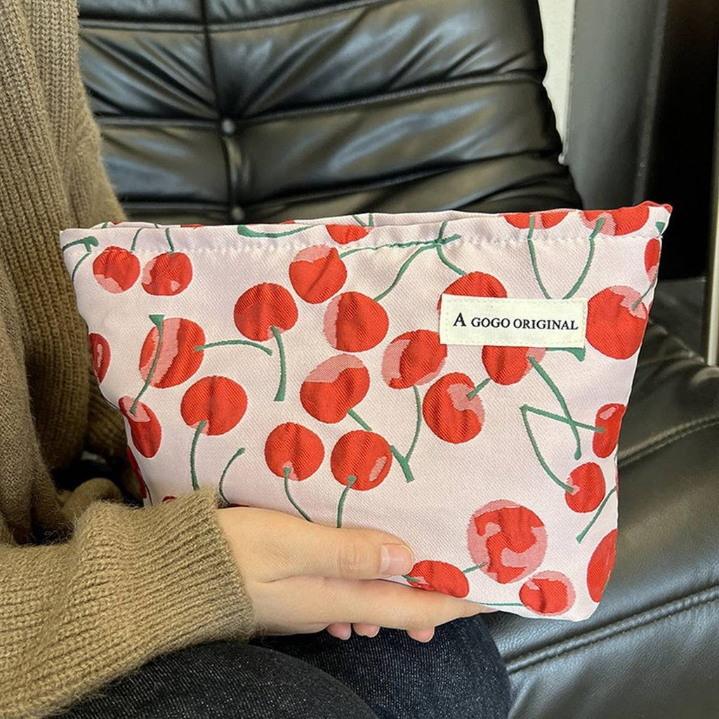 CHERRY MAKEUP BAG