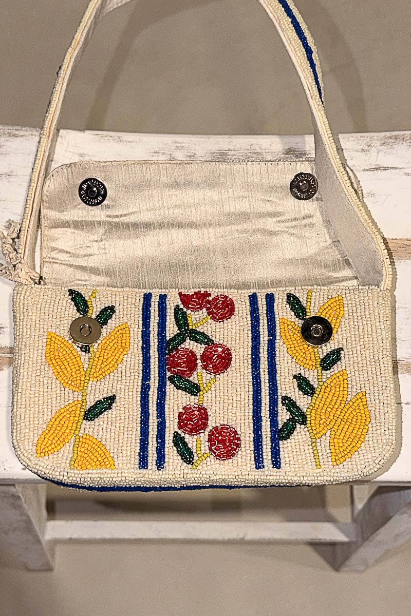 PREORDER: Beaded Fruit Bag