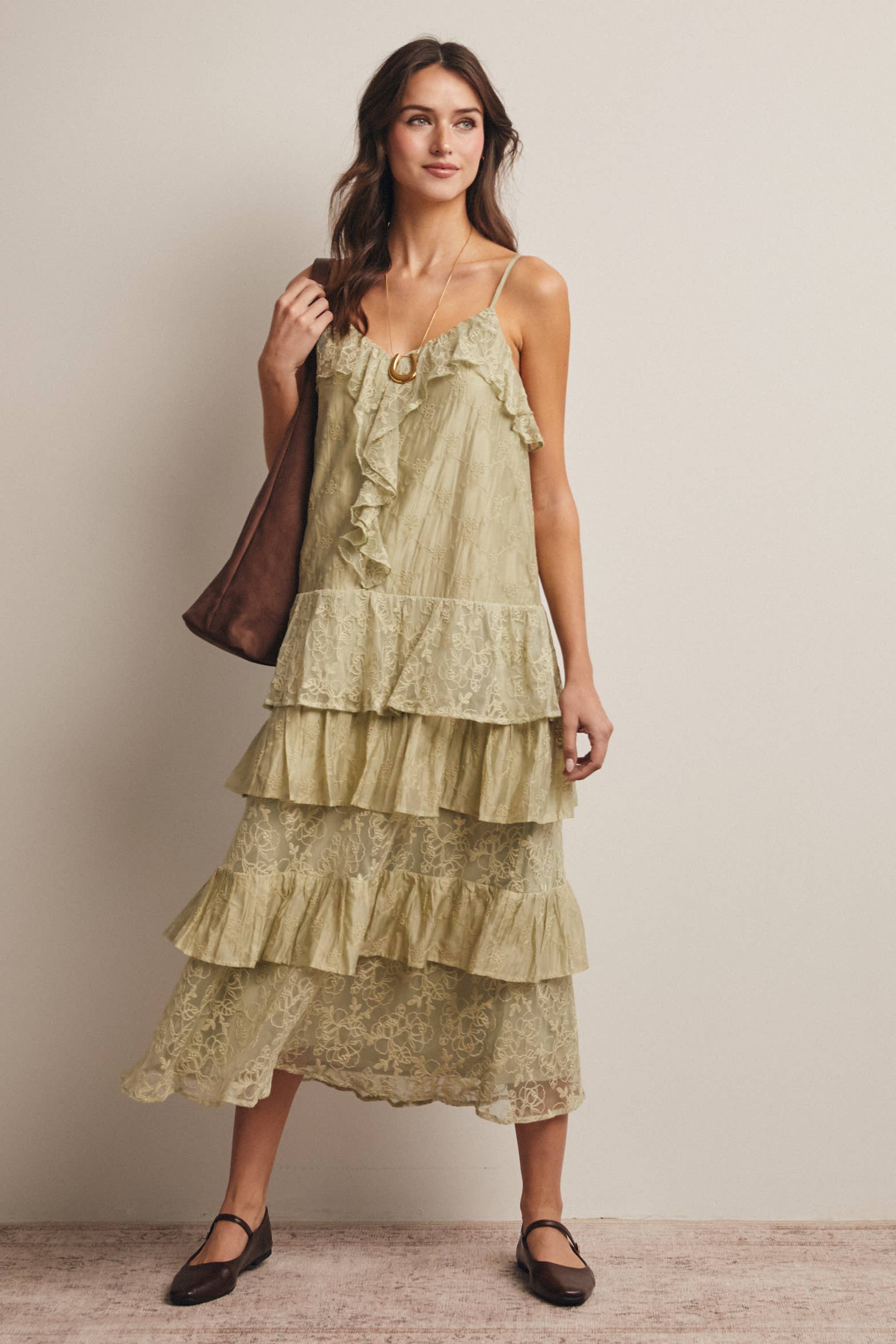 In a dream lace maxi