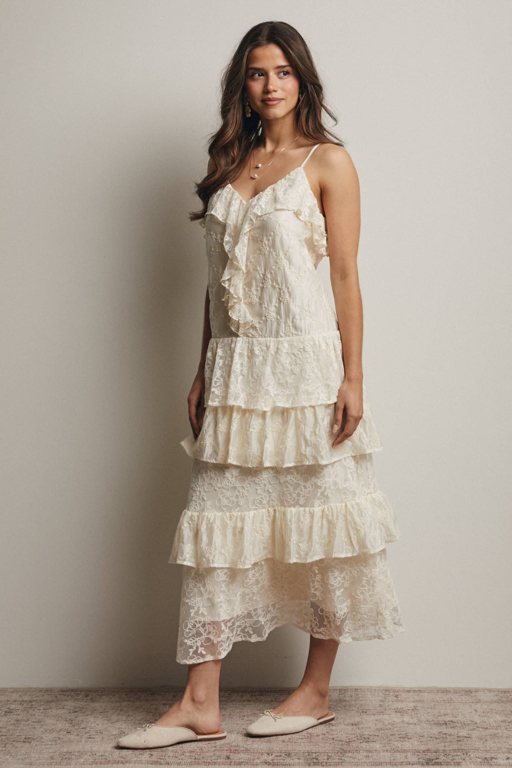 In a dream lace maxi