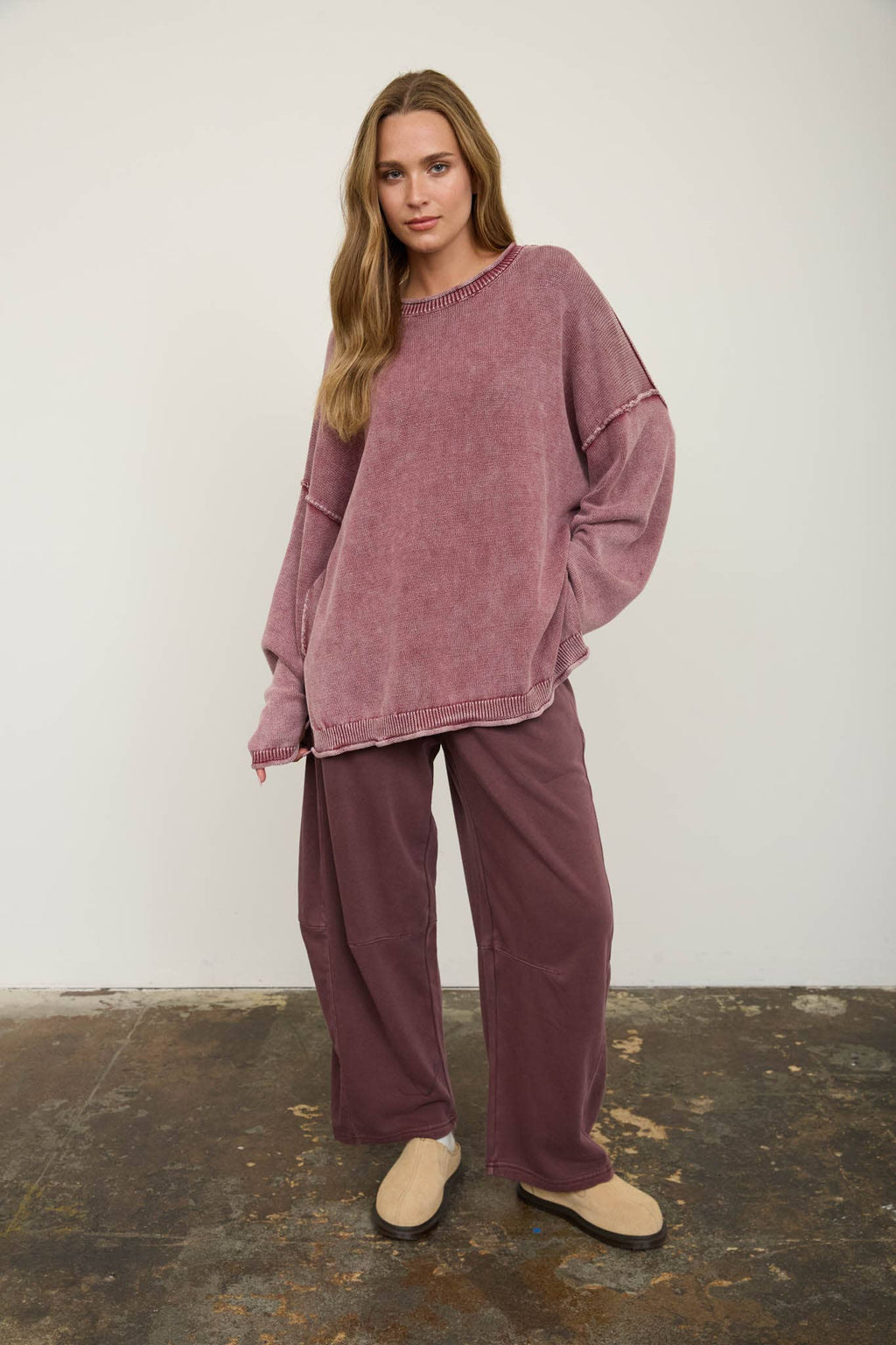 Sienna barrel sweat pants