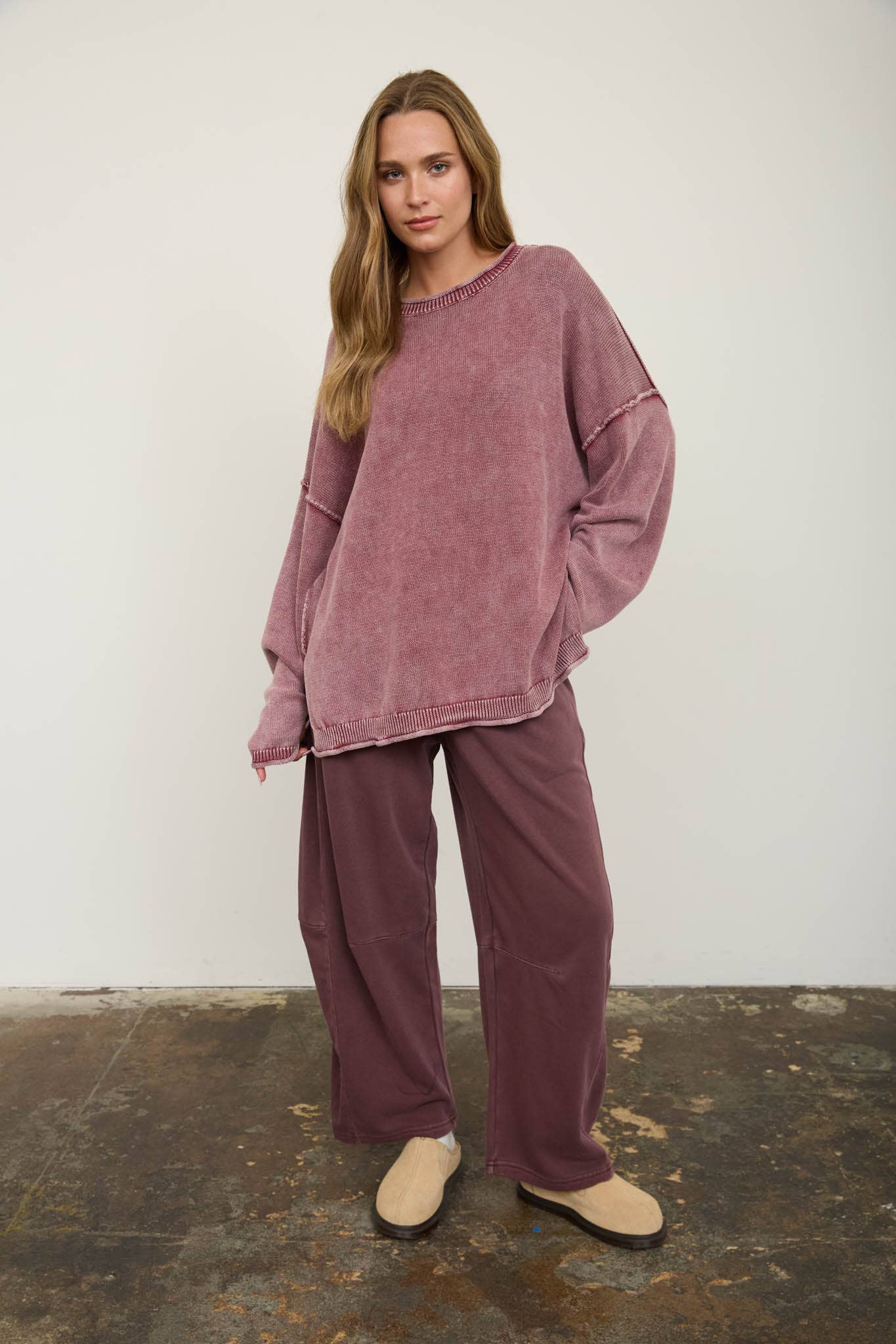 Sienna barrel sweat pants