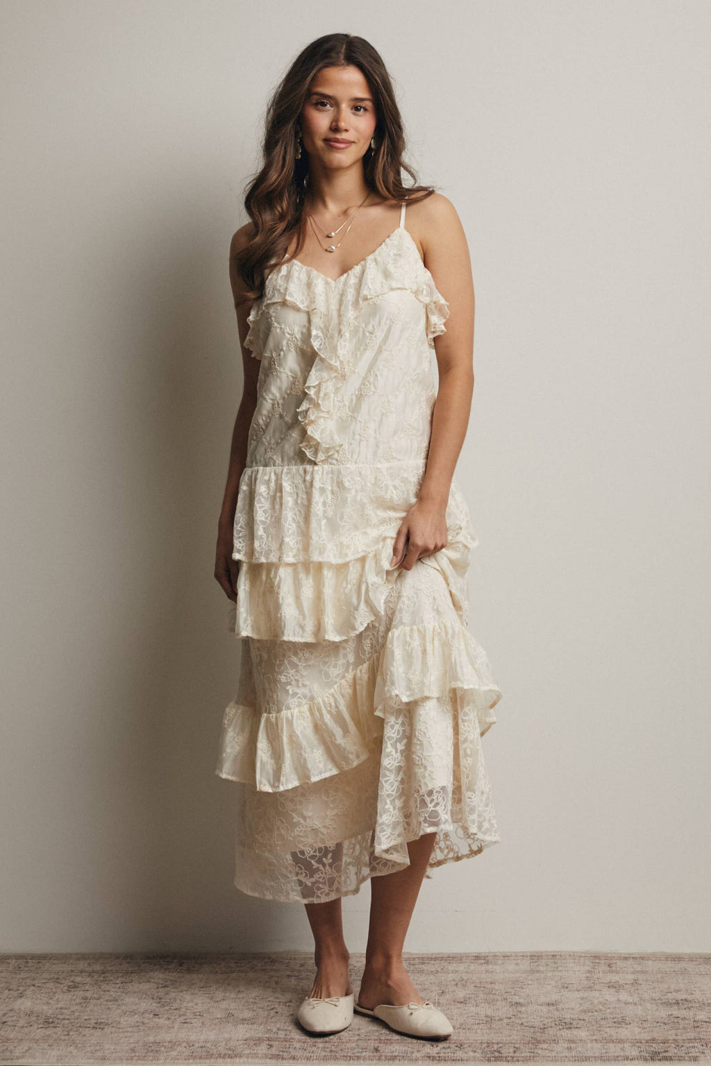 In a dream lace maxi
