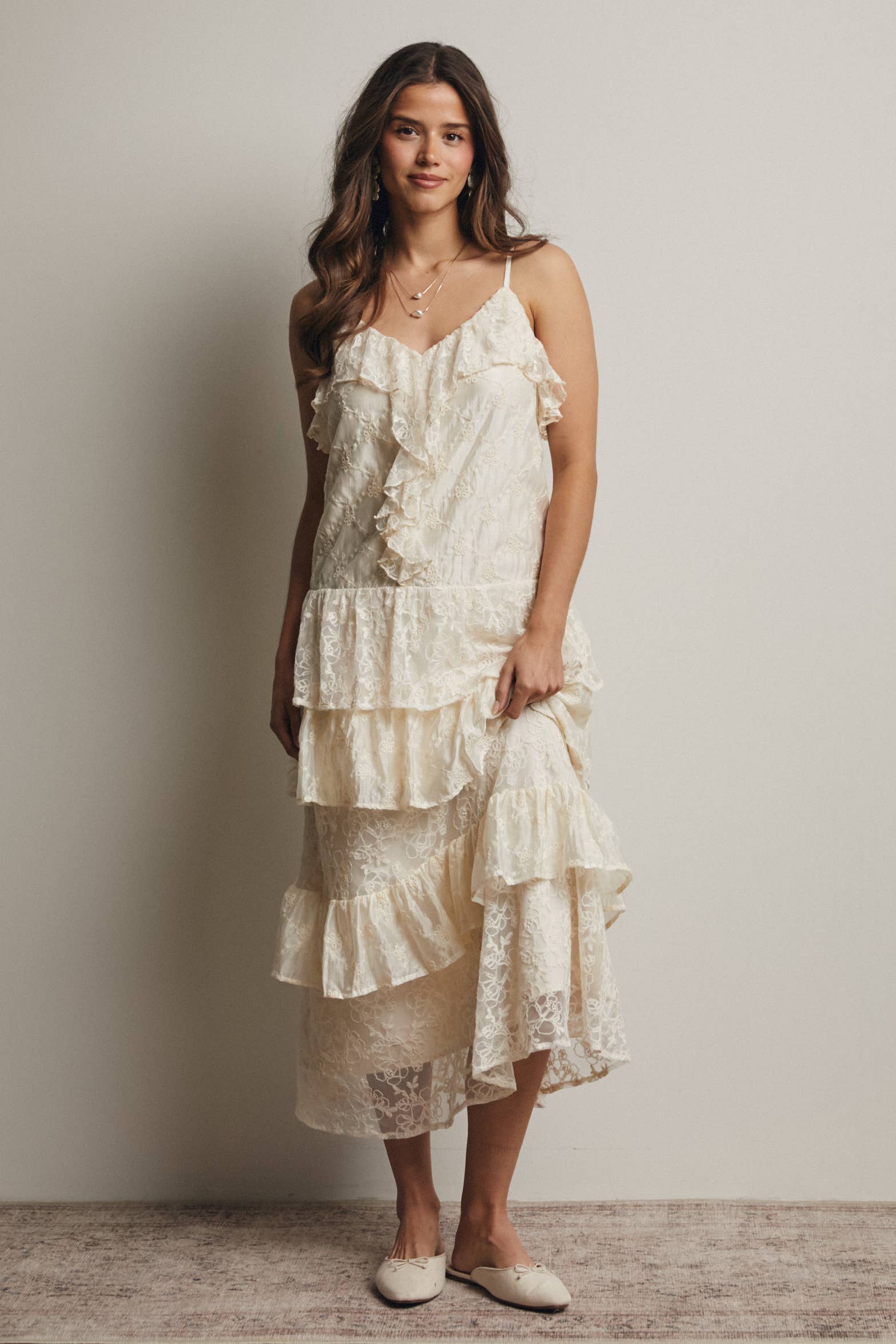 In a dream lace maxi