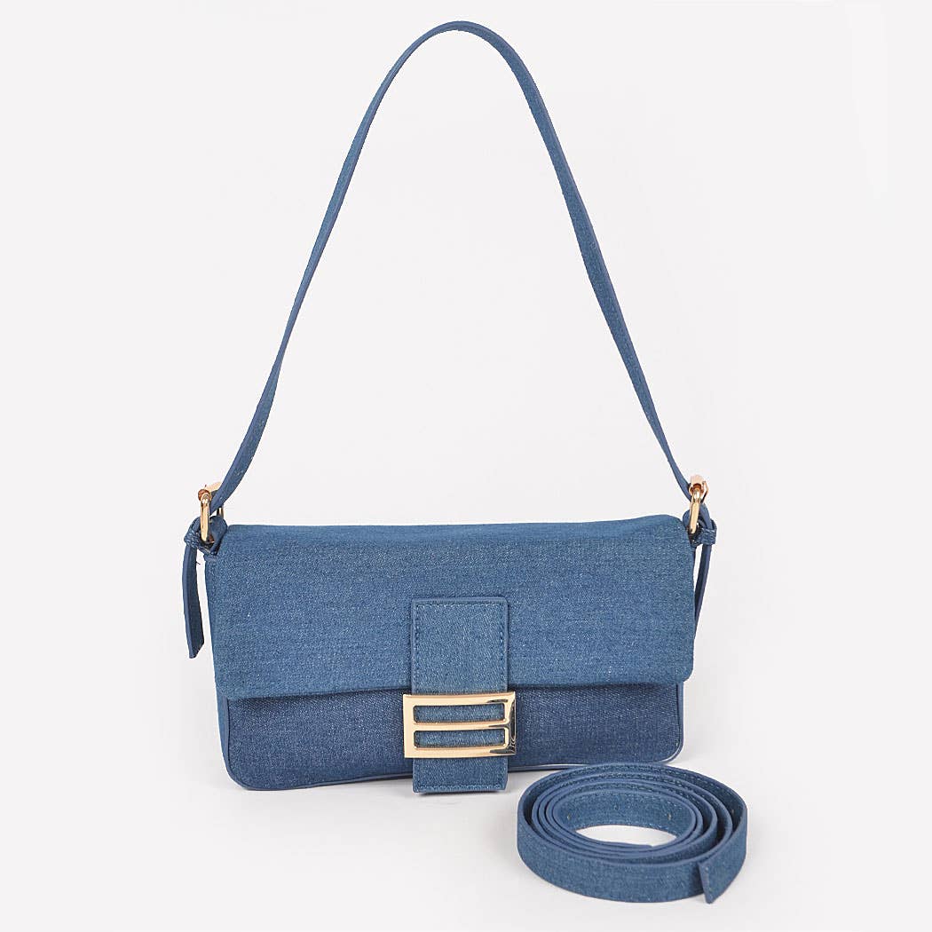 Denim Clutch Purse