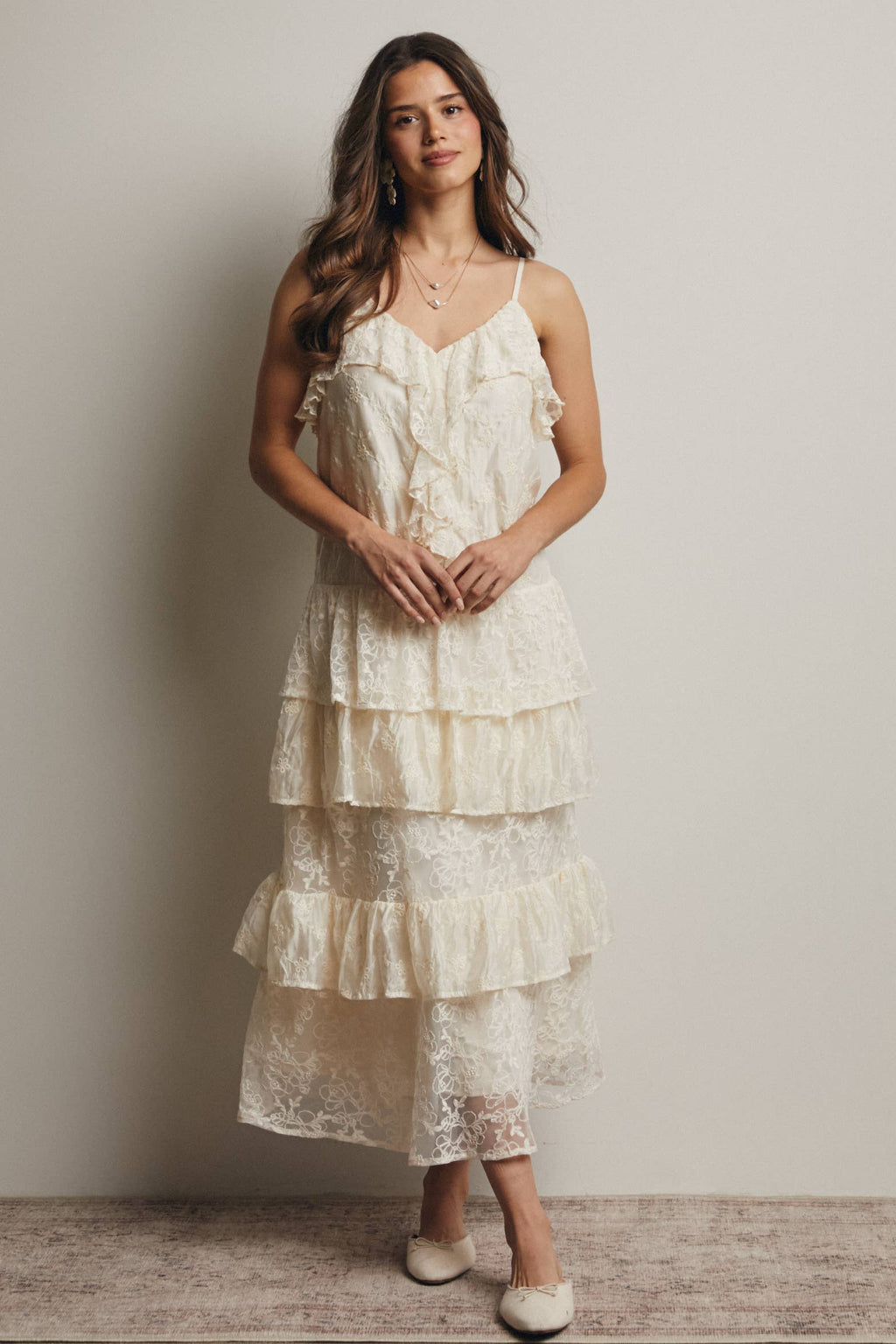In a dream lace maxi