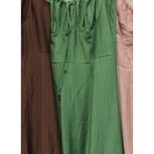 PLUS SIZE SWEETHEART TIE FRONT MIDI DRESS