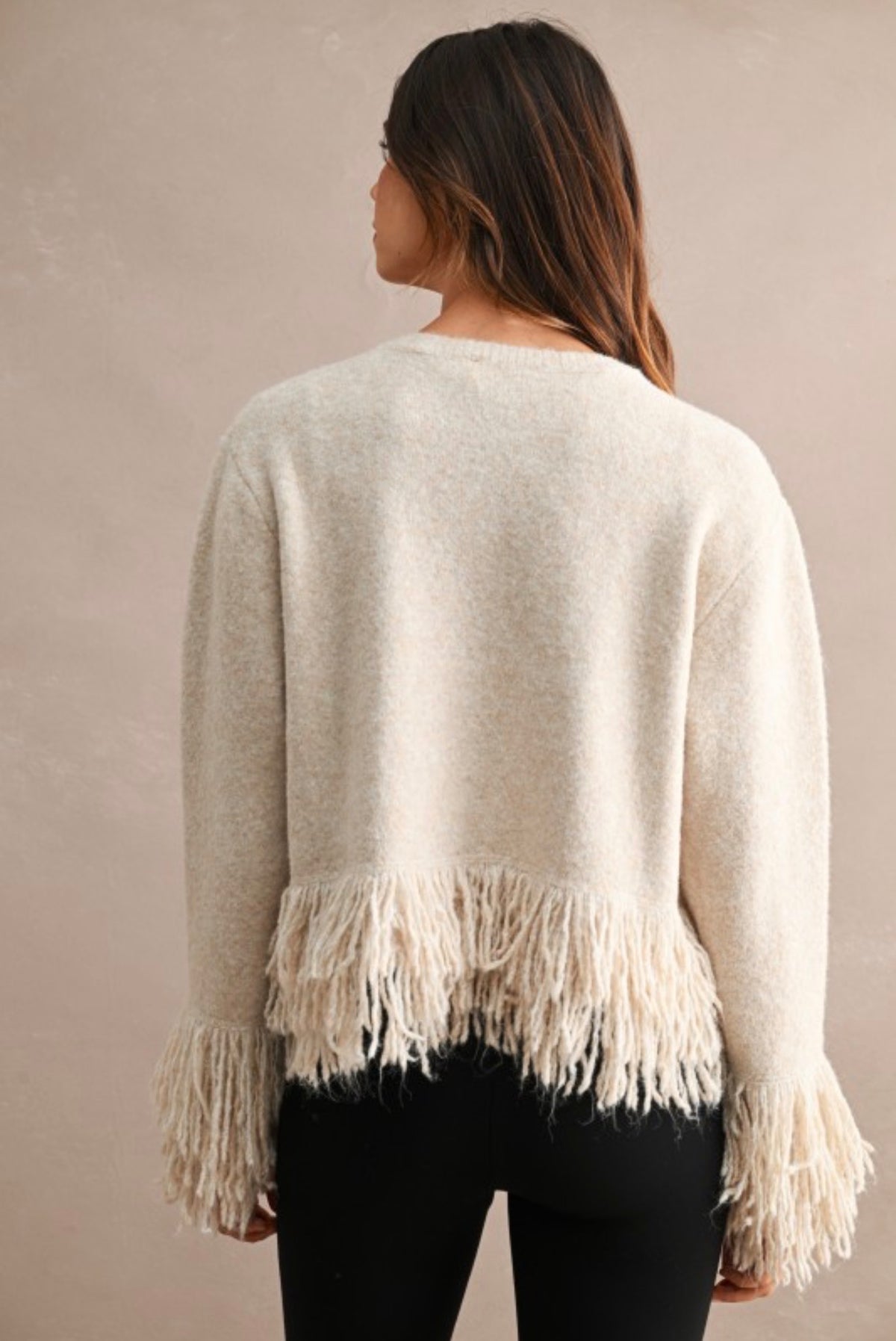 Fraya Fringe Sweater