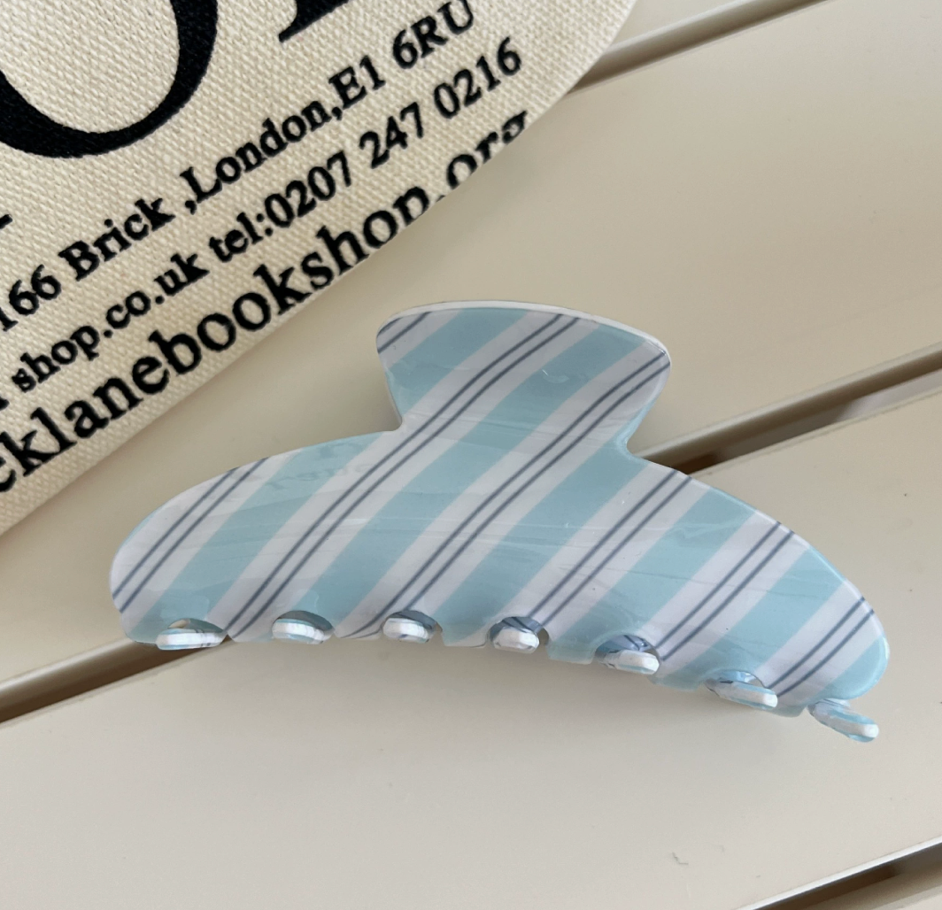 Summer Stripe Hair Clips