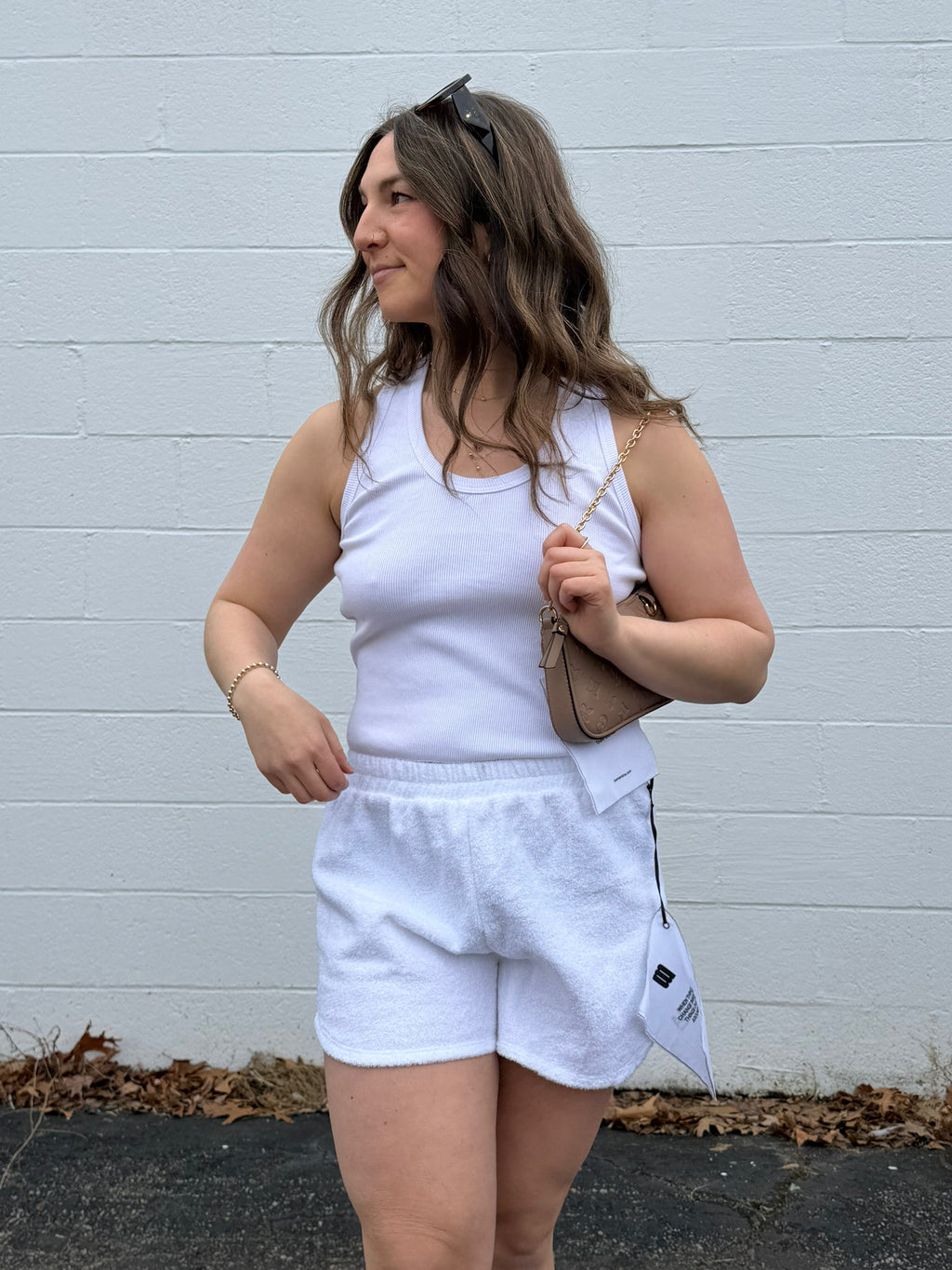 Flora Mini Terry Short