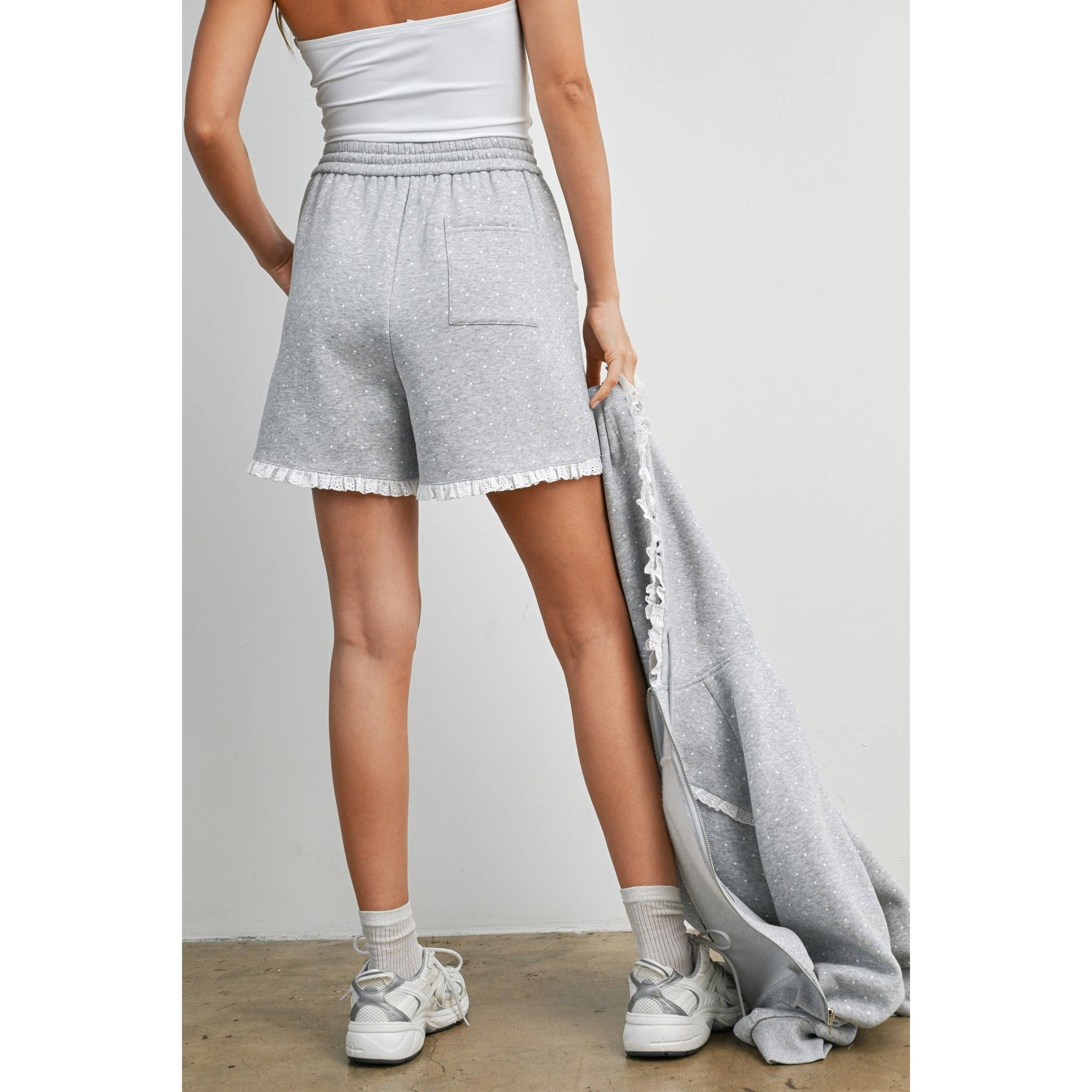 PREORDER:Grace Polka Dot Lounge Shorts