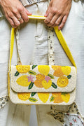 PREORDER: Beaded lemon Bag