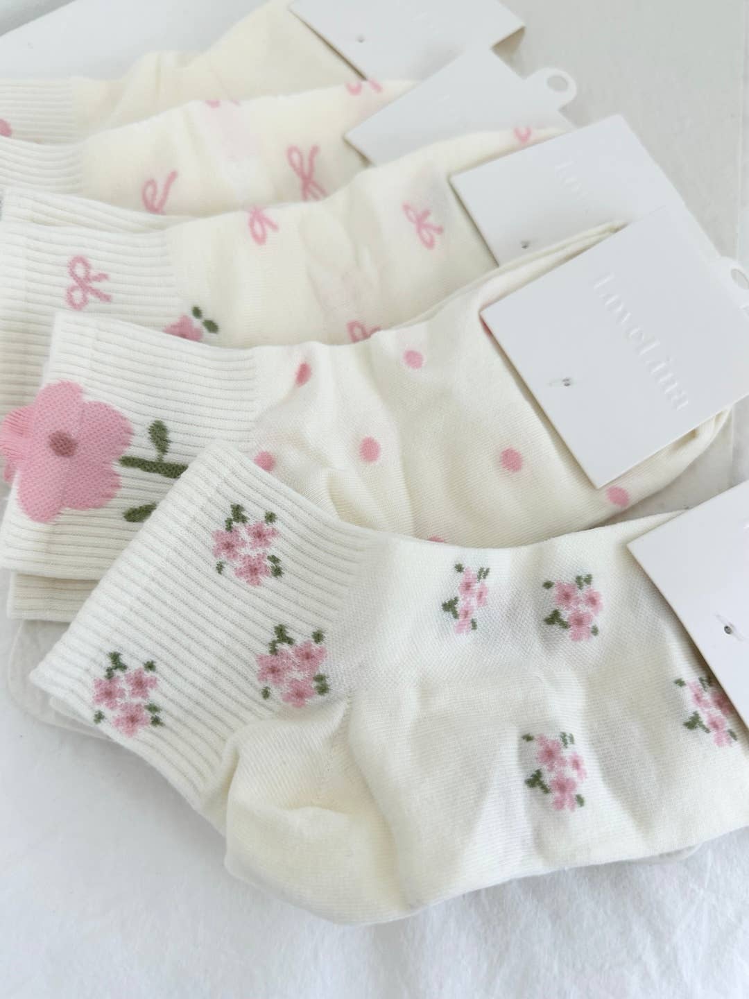 Floral Ankle Socks