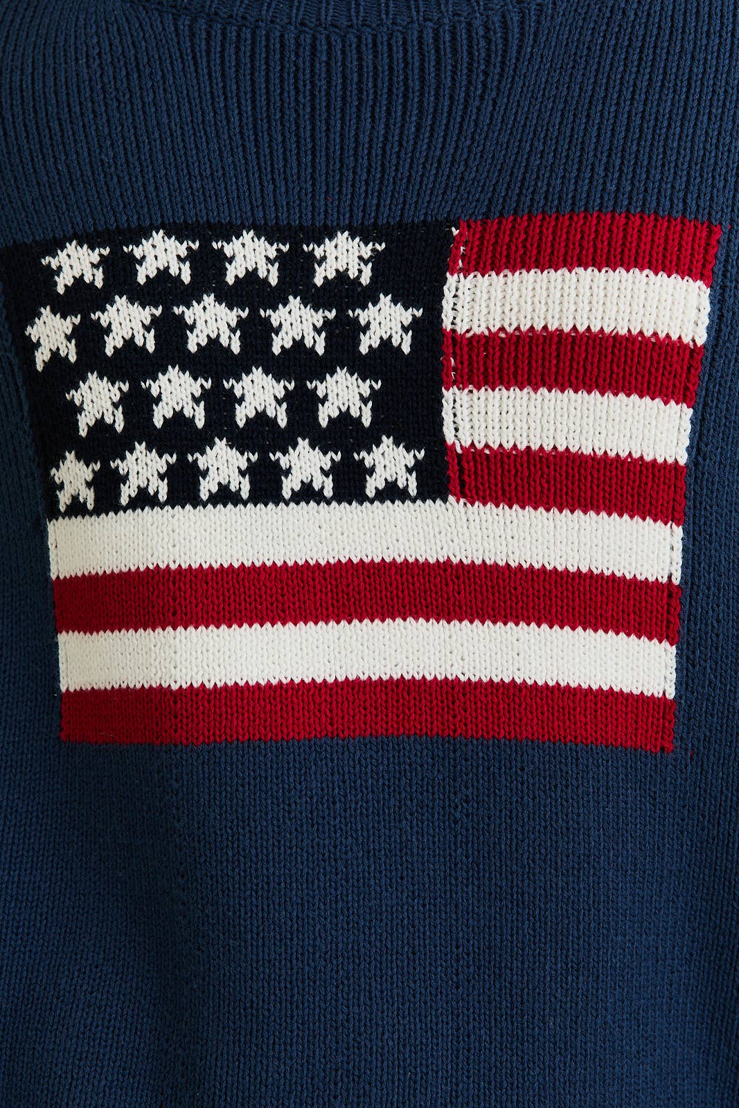 American Flag Crew Neck Sweater