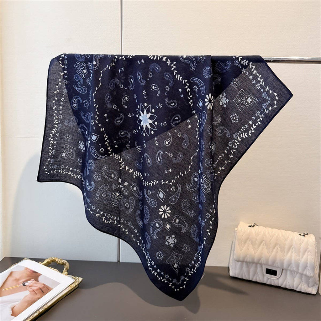 Square wrap bandana scarf
