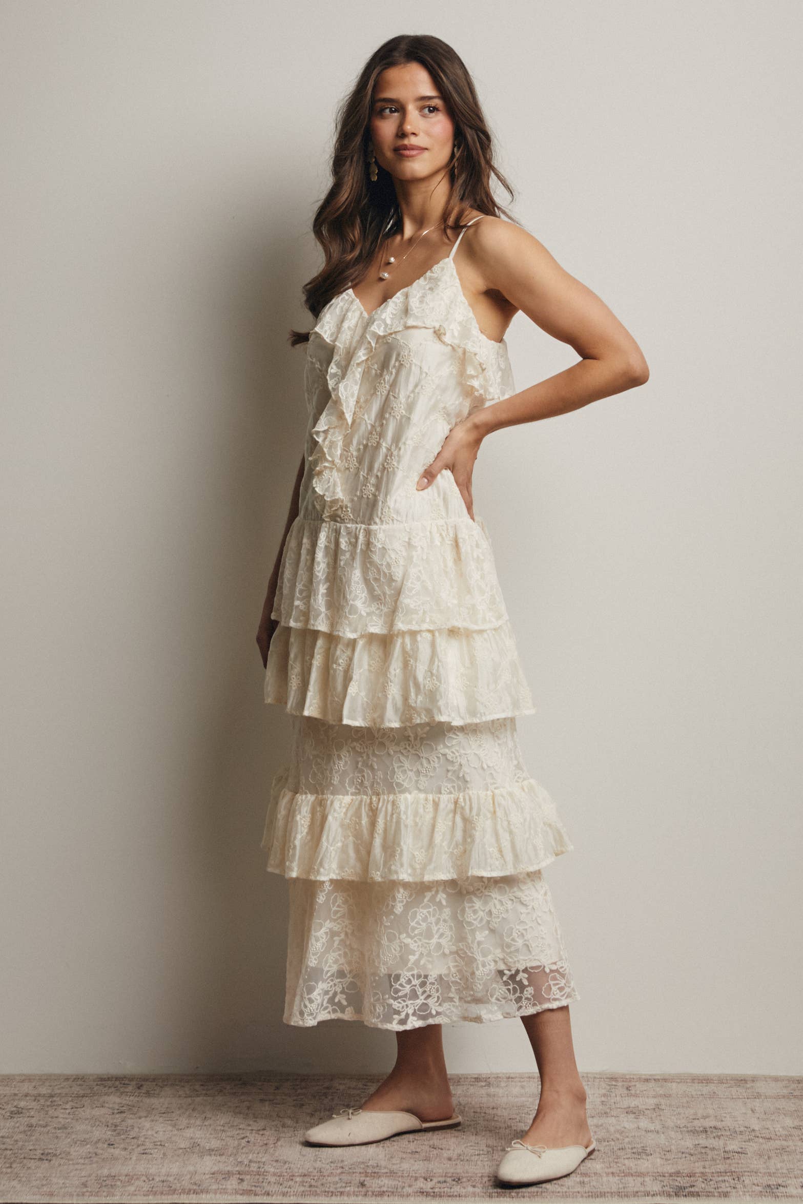 In a dream lace maxi
