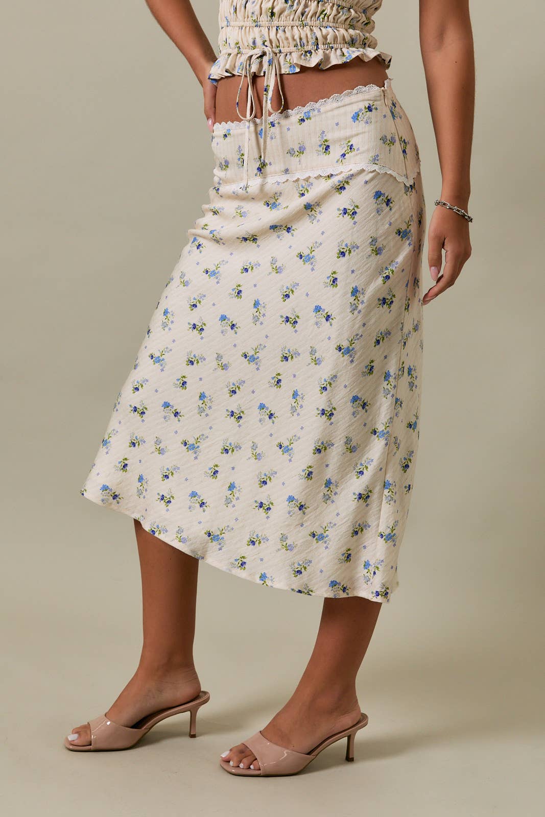 Lainey Lace Midi Skirt