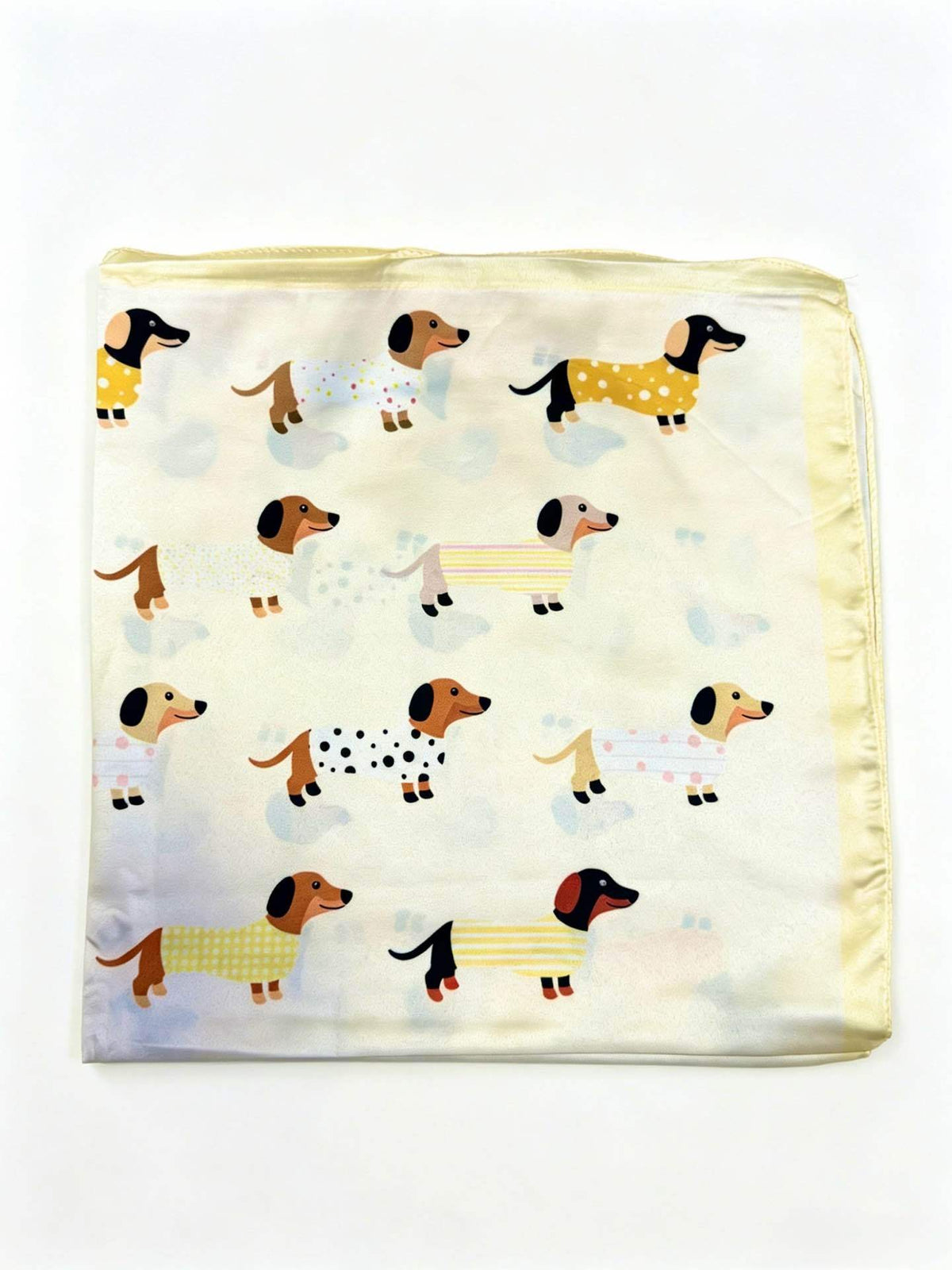 Silk Dachshund Scarf