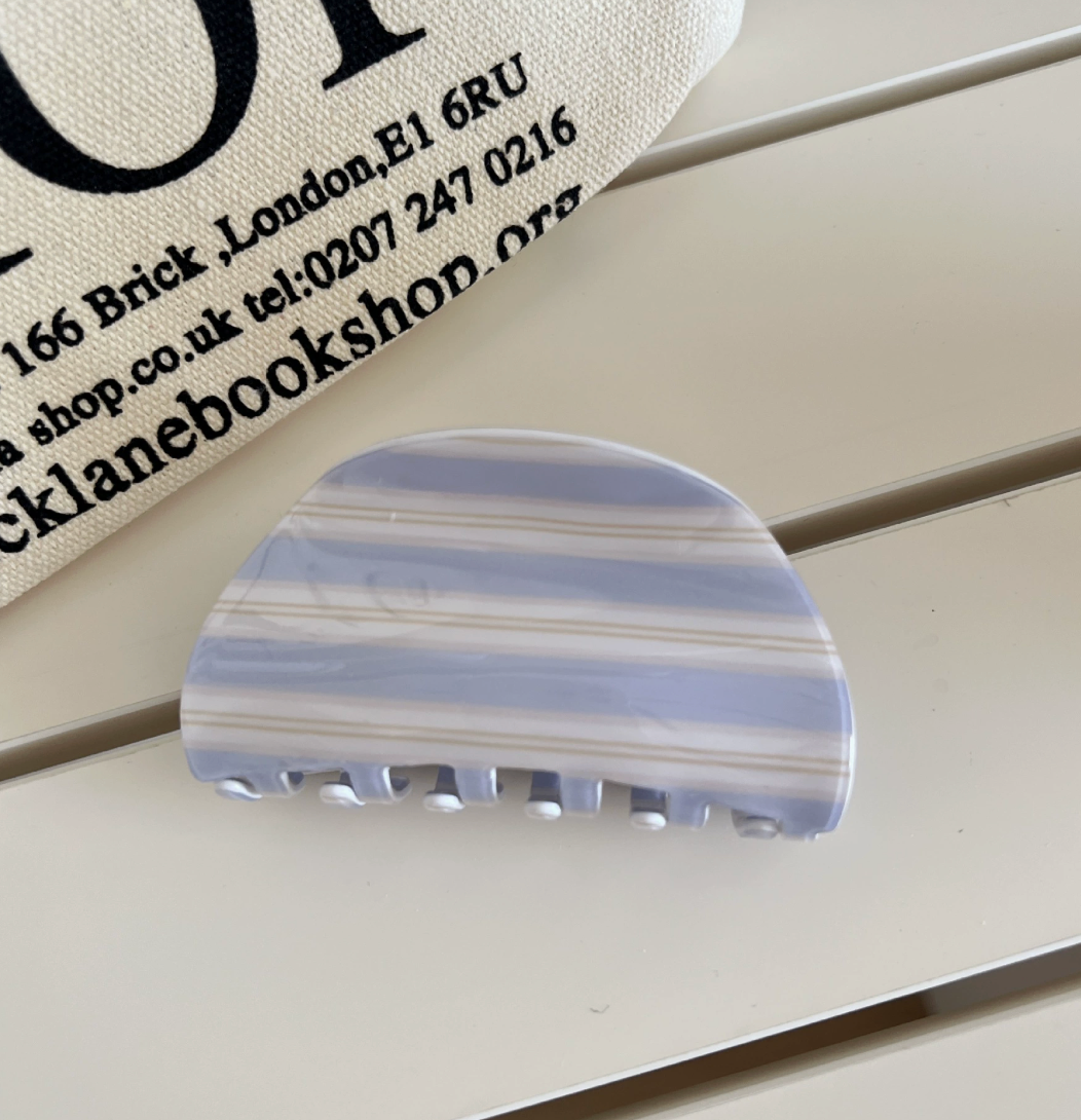 Summer Stripe Hair Clips