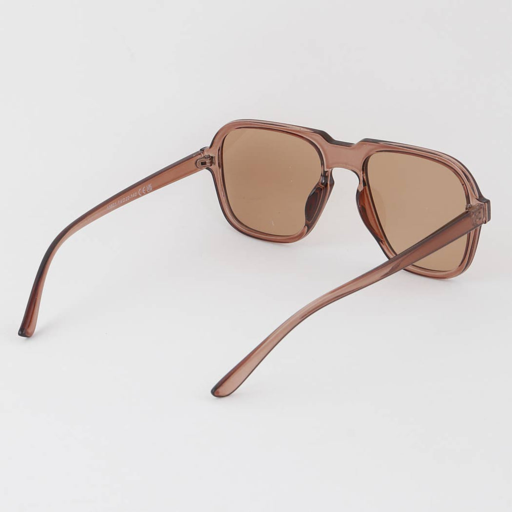 Minimal Tinted Square Sunglasses