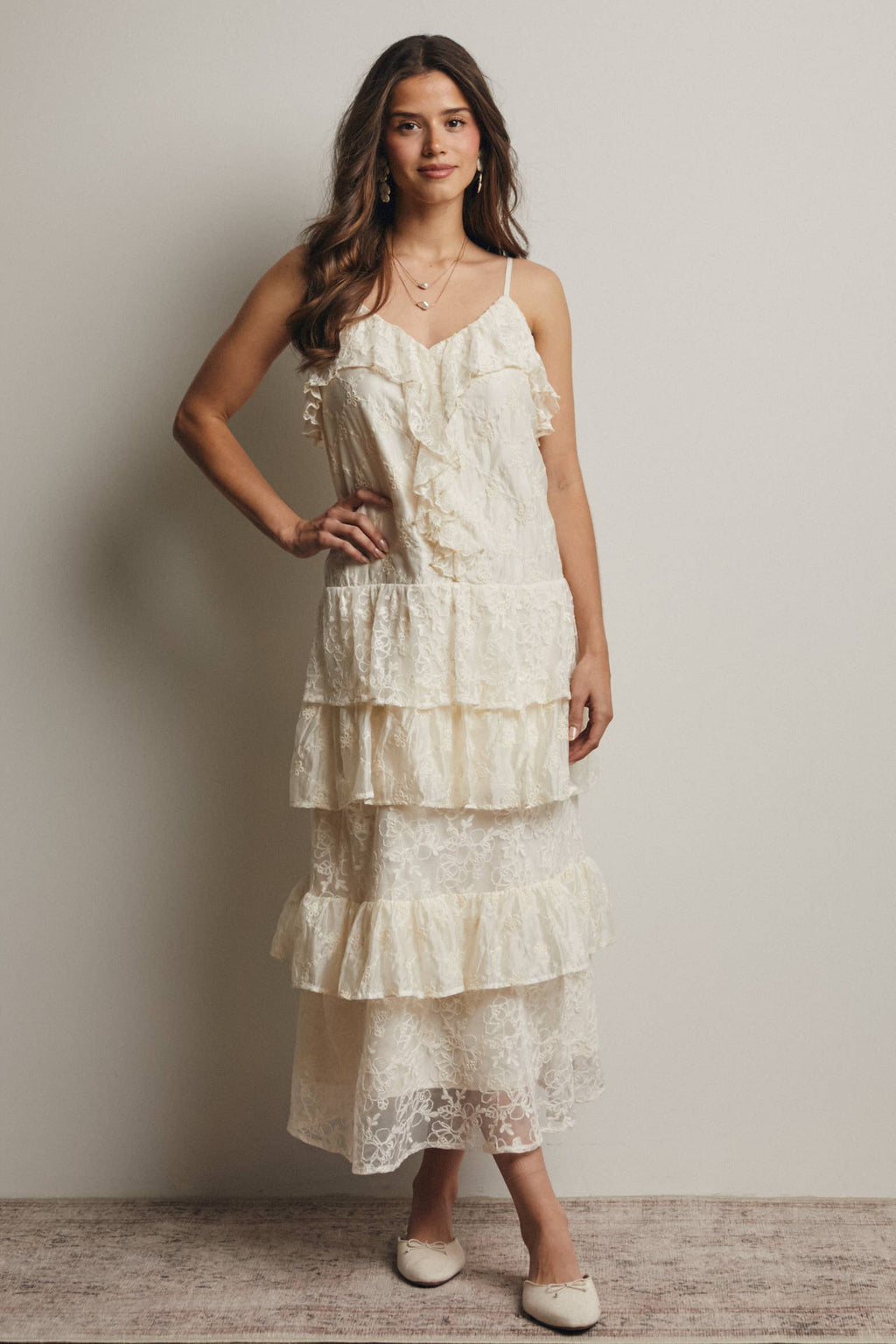 In a dream lace maxi