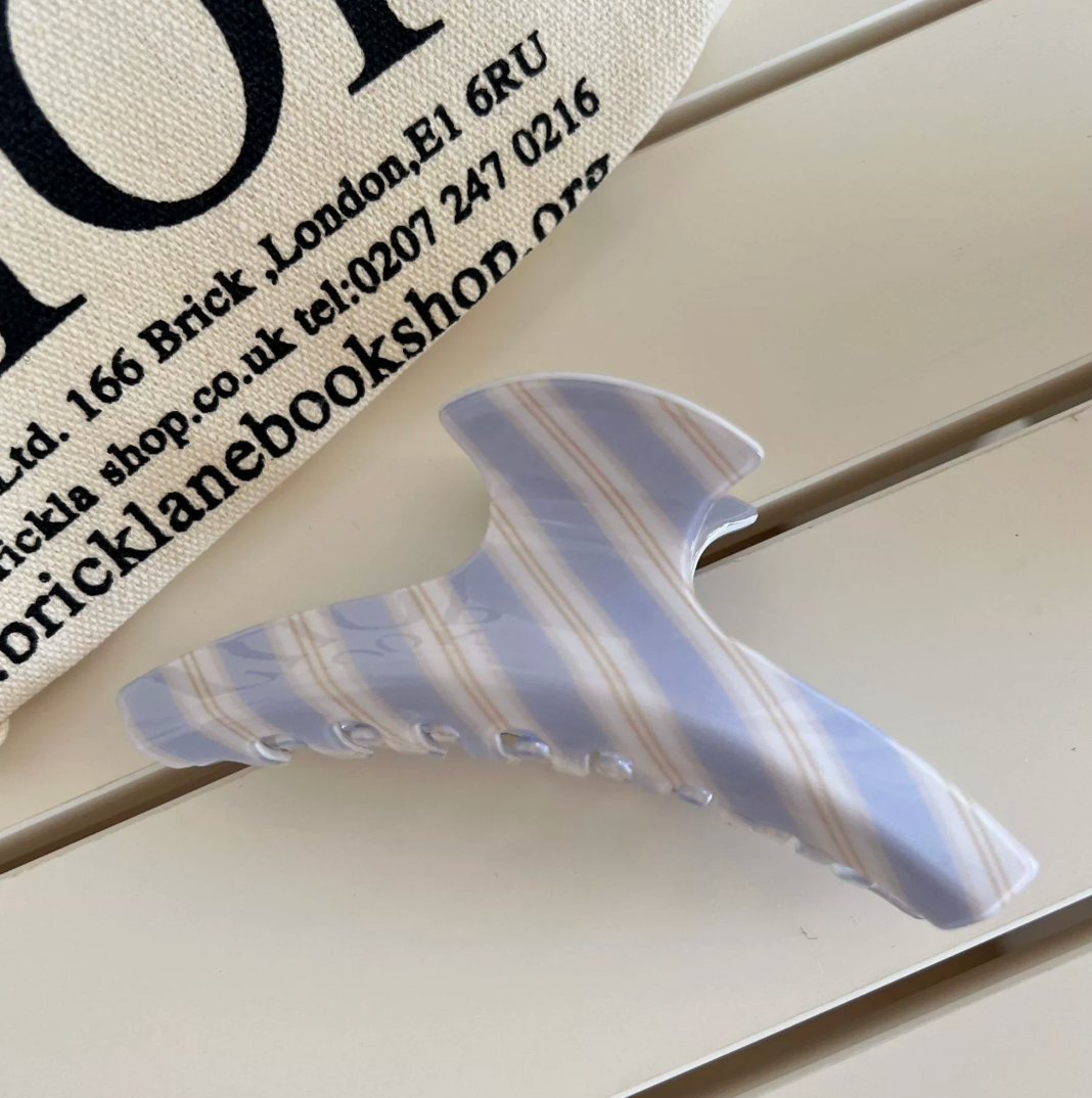 Summer Stripe Hair Clips