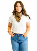 Square wrap bandana scarf
