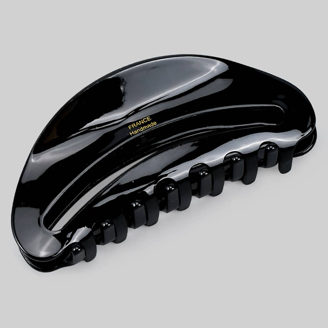 SLEEK CURVED CUT OUT ACRYLIC HAIR CLIP