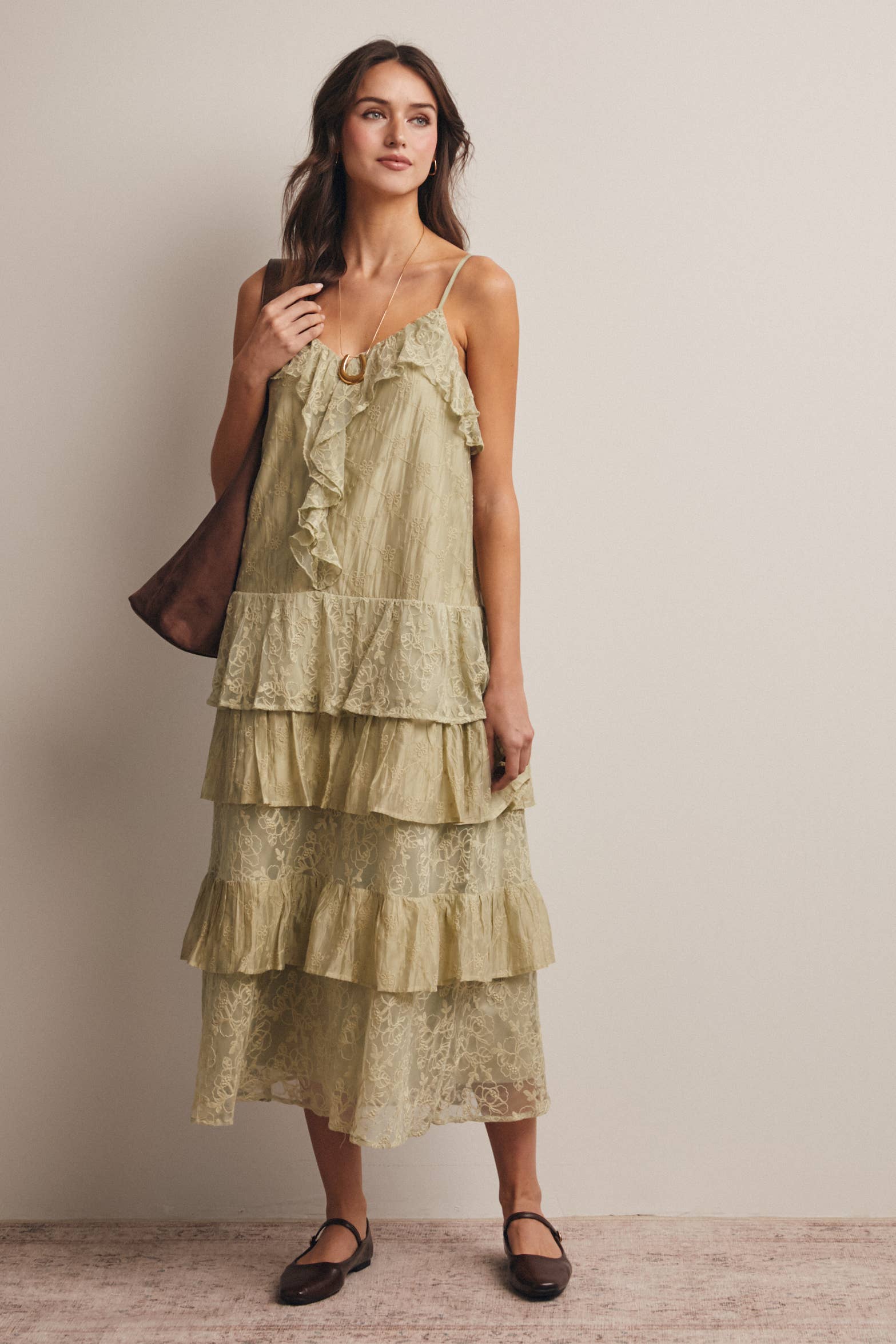 In a dream lace maxi
