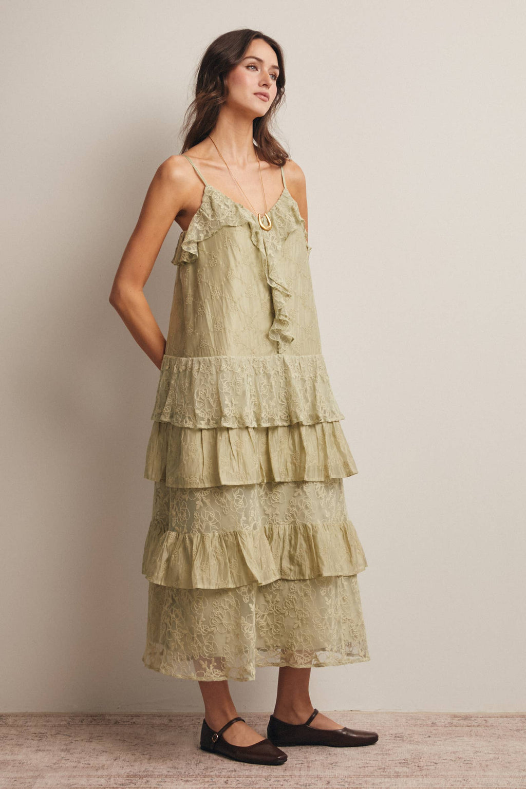 In a dream lace maxi