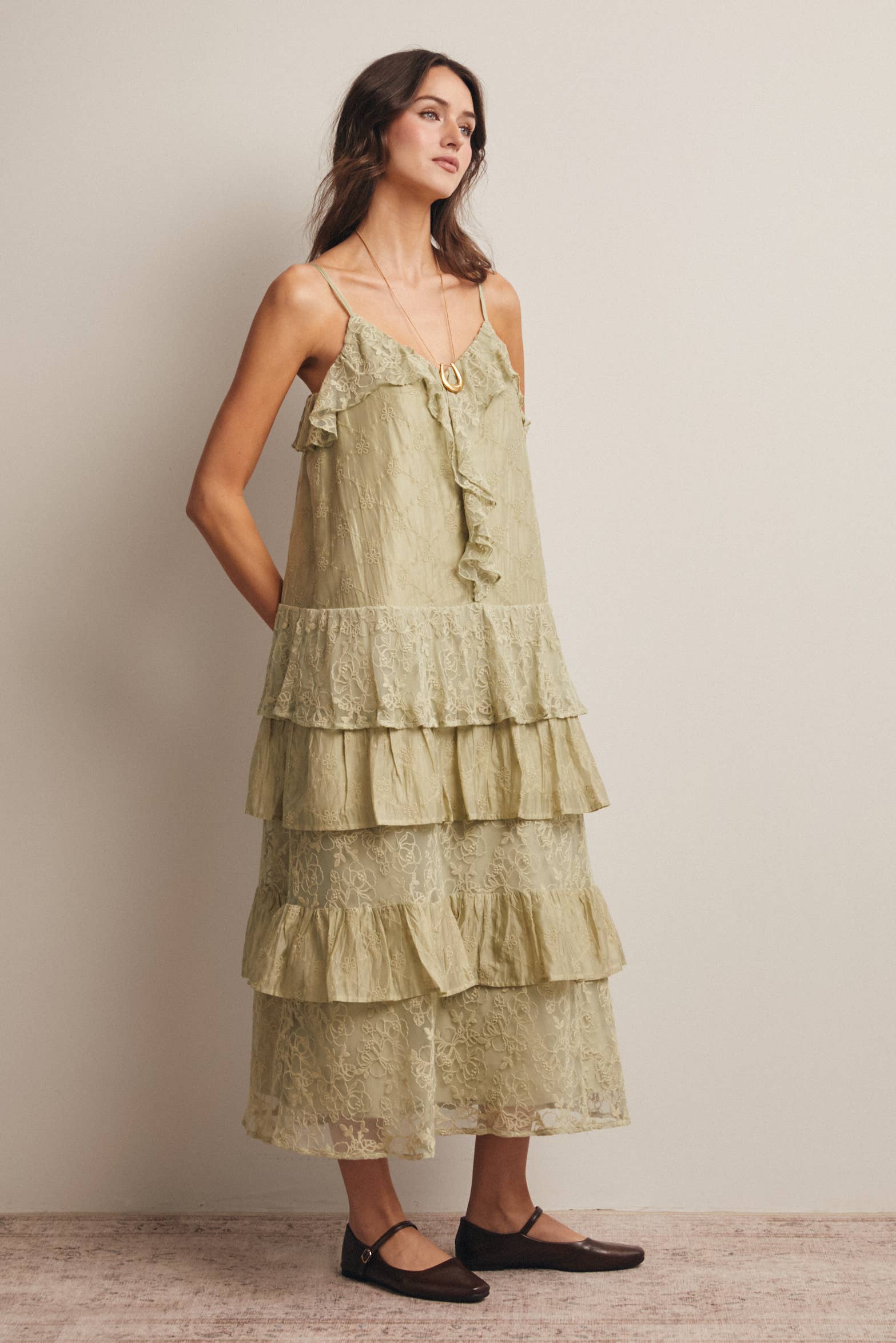 In a dream lace maxi