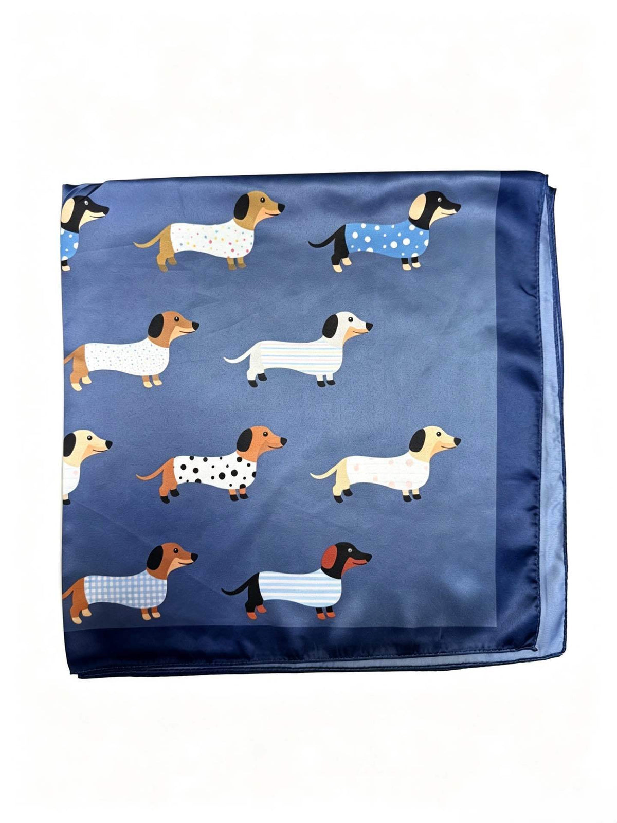 Silk Dachshund Scarf