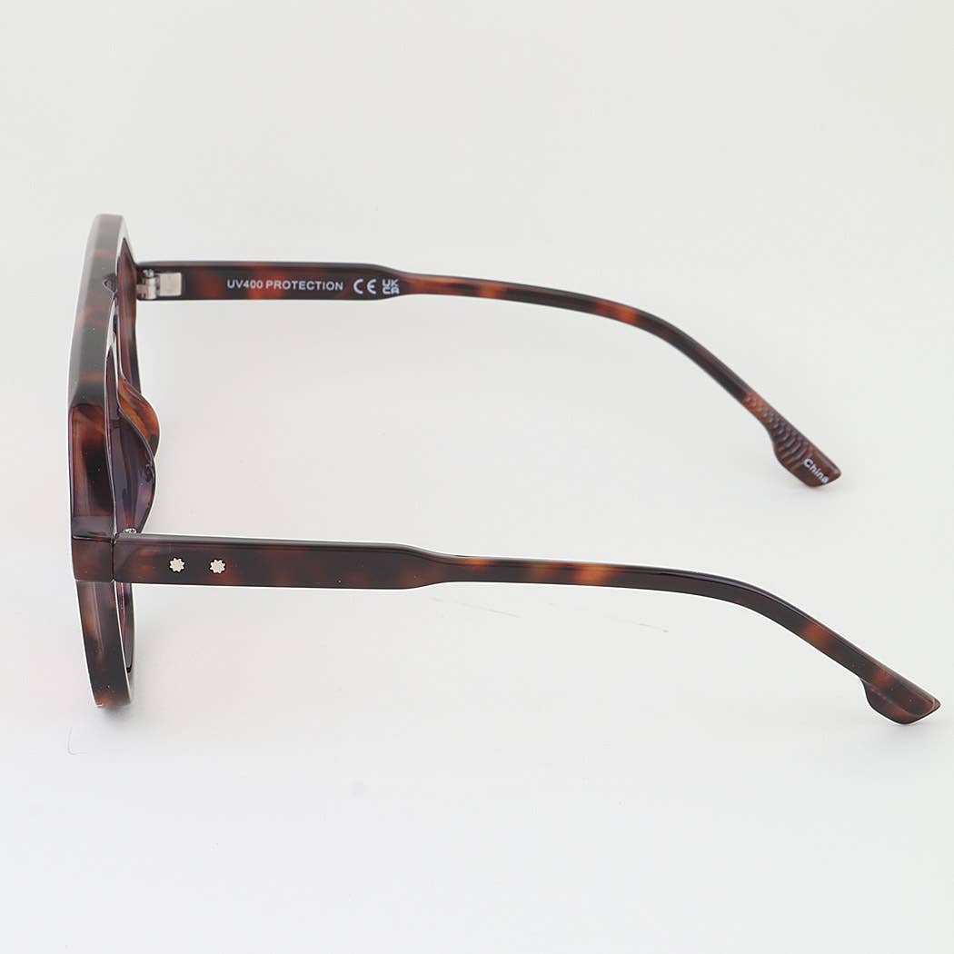 Aviator Block Sunglasses