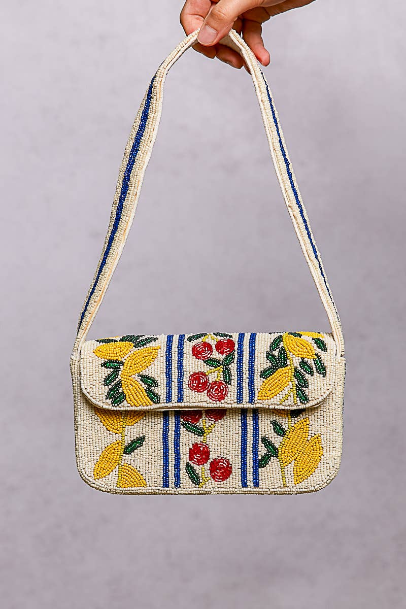 PREORDER: Beaded Fruit Bag