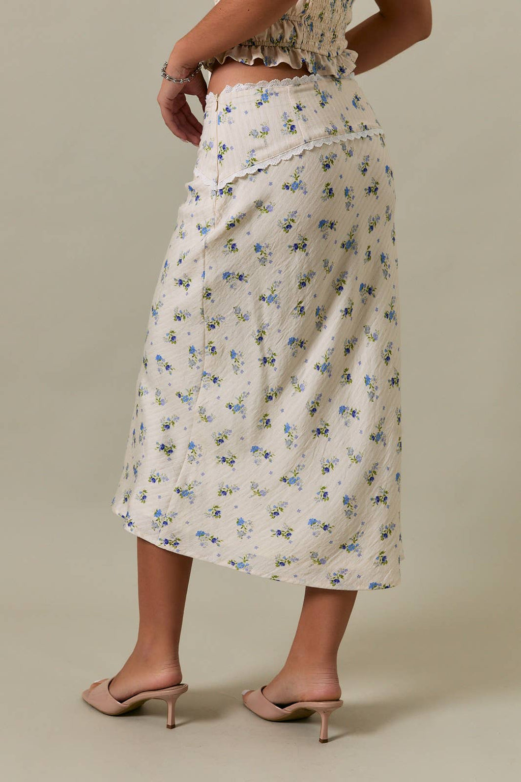 Lainey Lace Midi Skirt