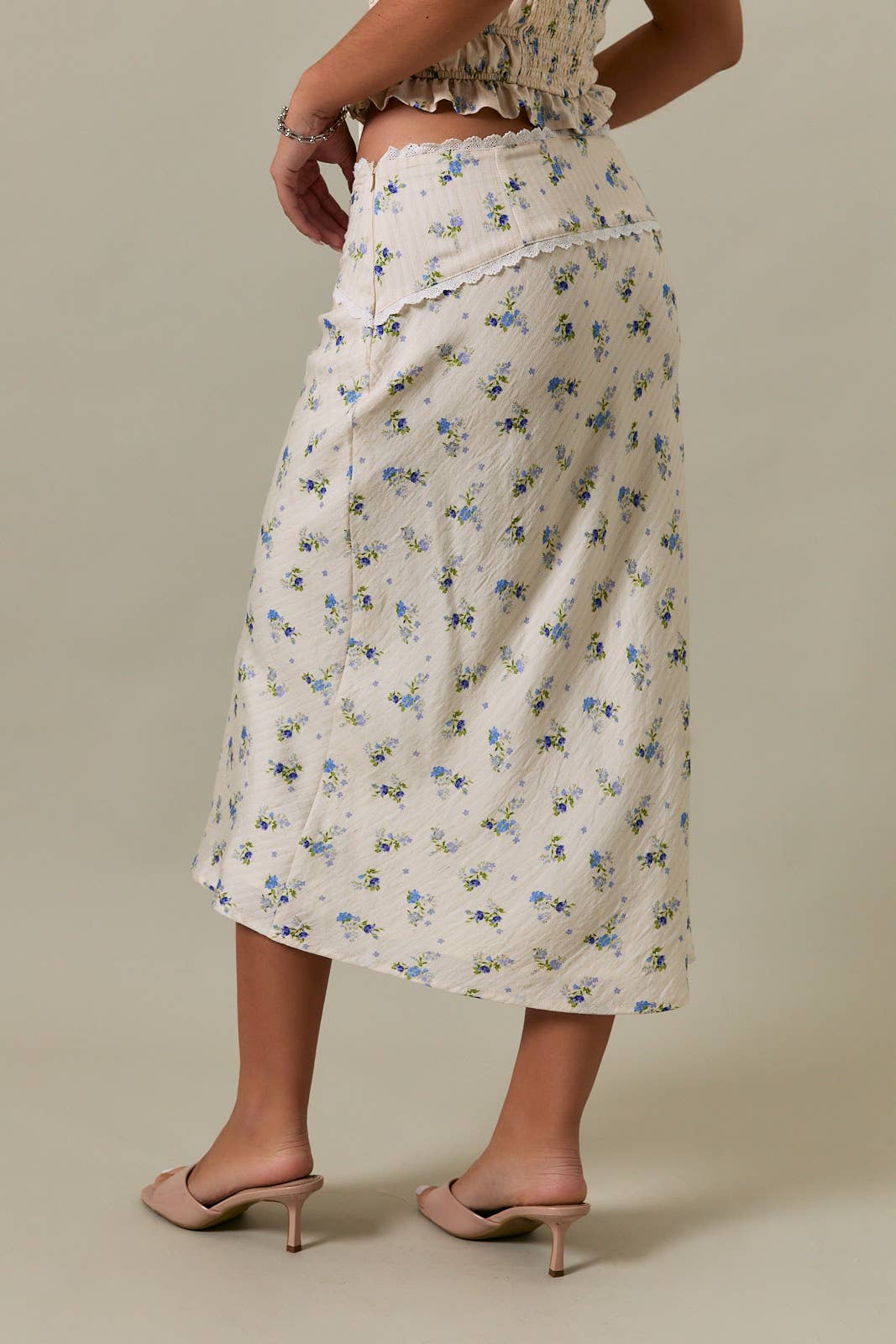Lainey Lace Midi Skirt