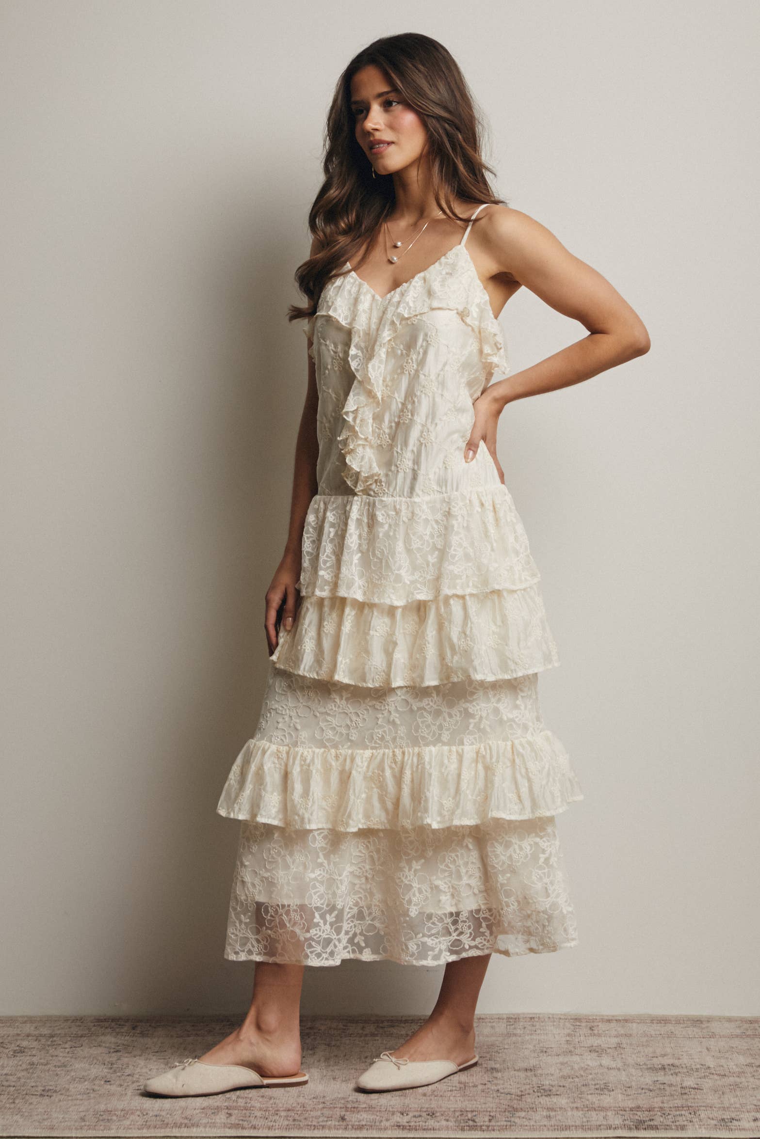 In a dream lace maxi