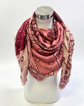 Large Bandana Print Scarf