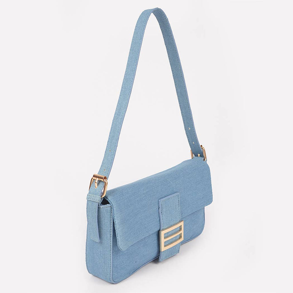 Denim Clutch Purse