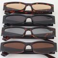 Wide Tortoise Bar Frame Sunglasses
