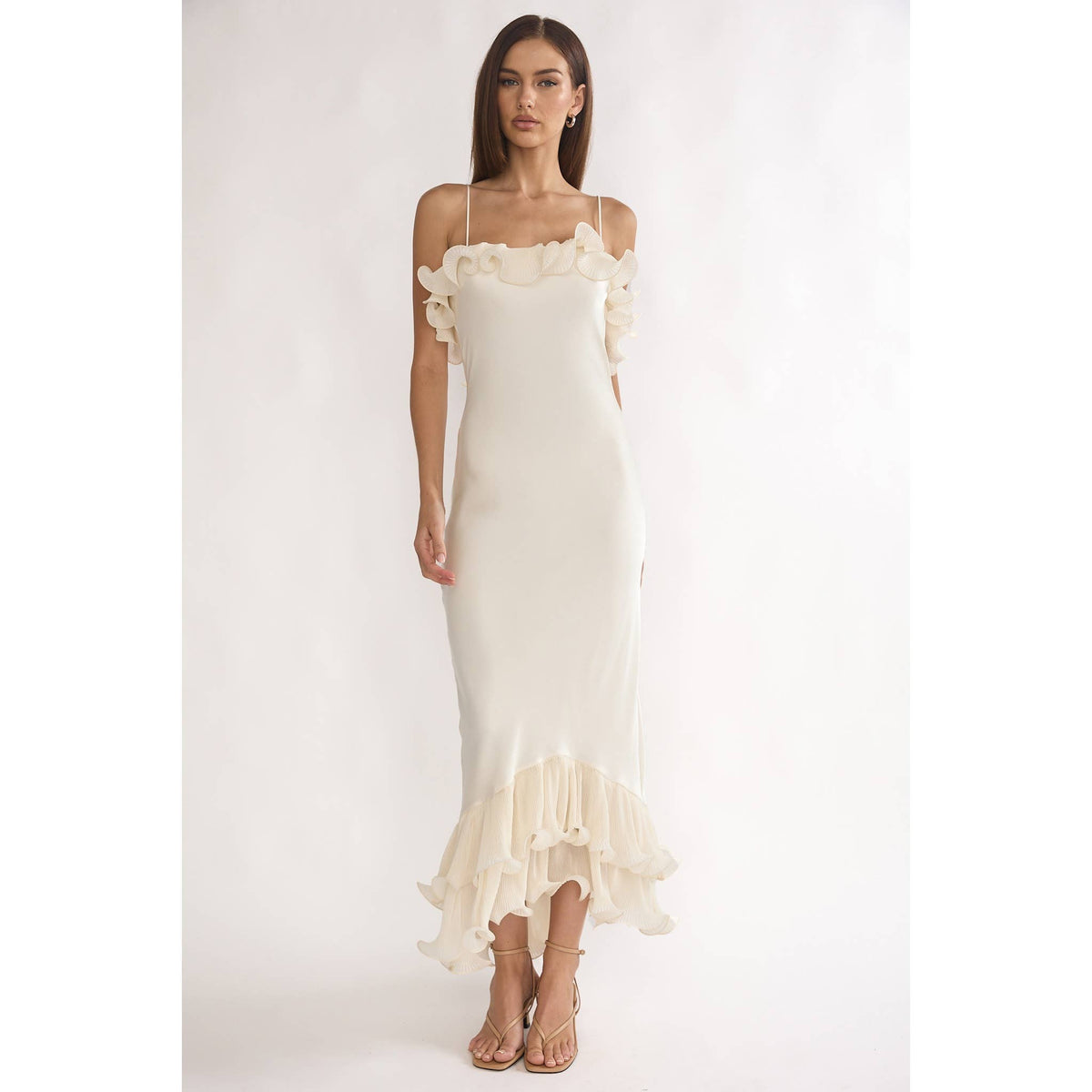 Vow Ruffle Dress
