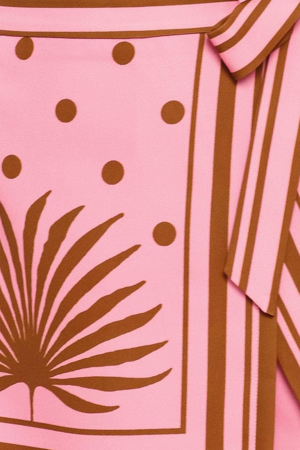Flora print skort