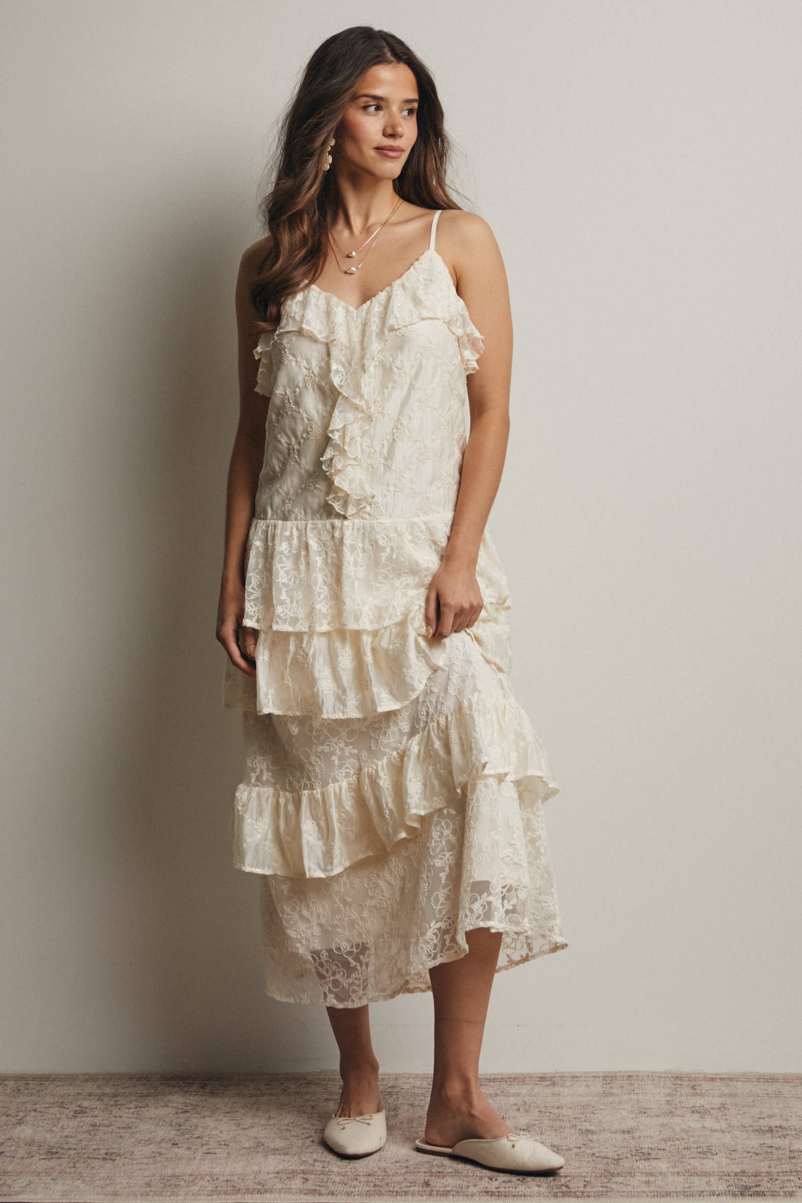 In a dream lace maxi