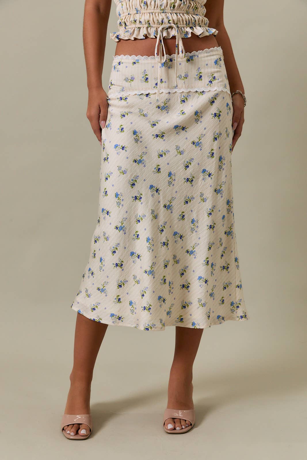 Lainey Lace Midi Skirt