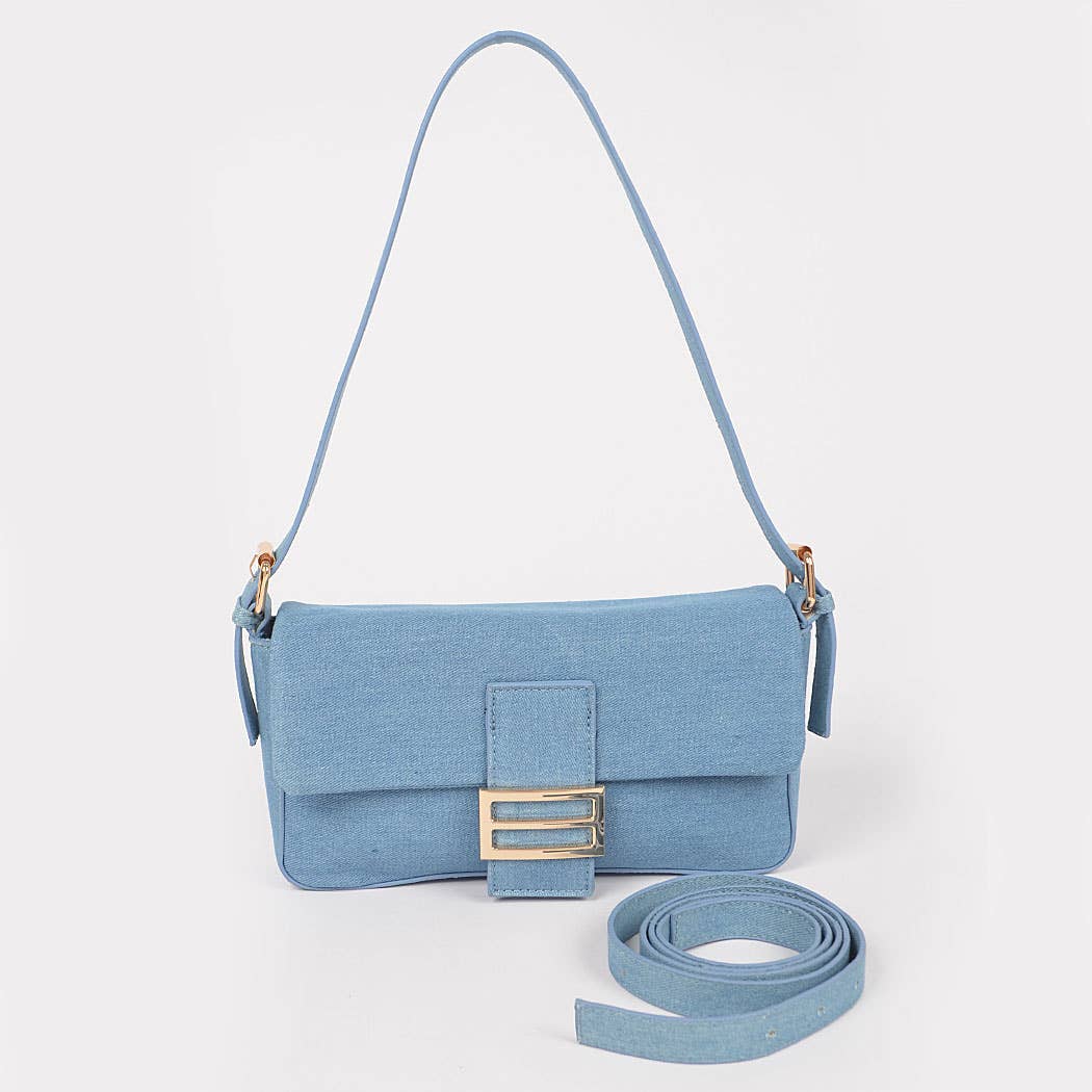 Denim Clutch Purse
