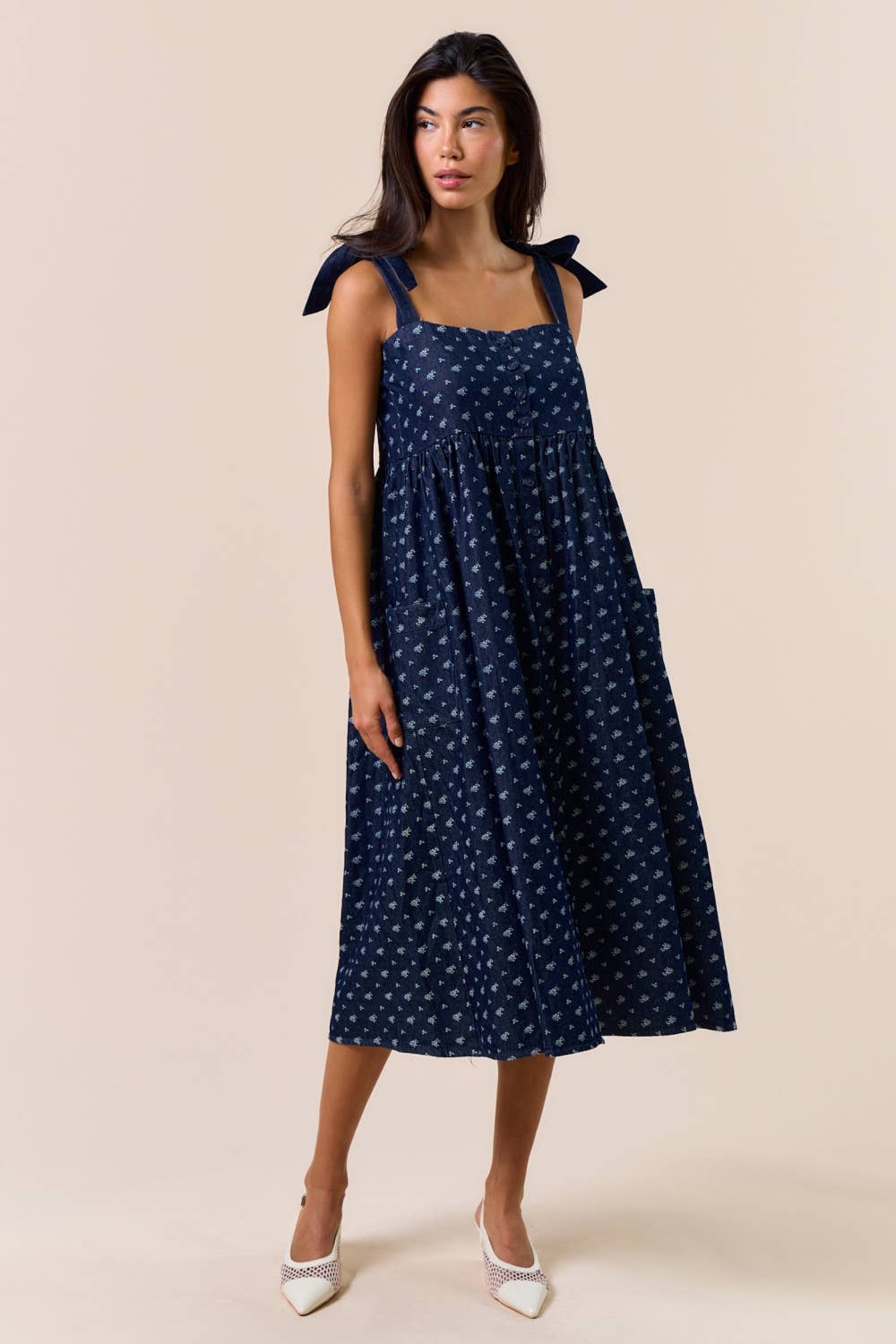 Ella Denim  Dress