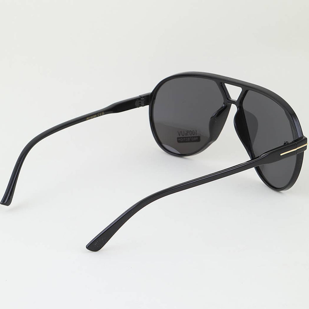 Modern Gradient Round Aviator Sunglasses