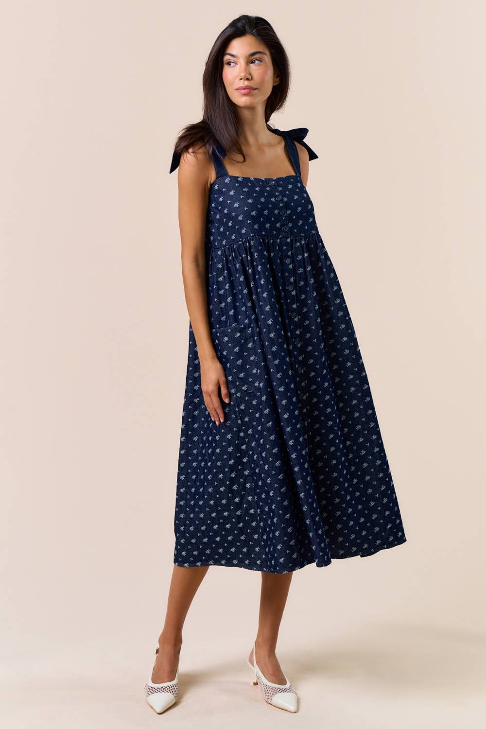 Ella Denim  Dress